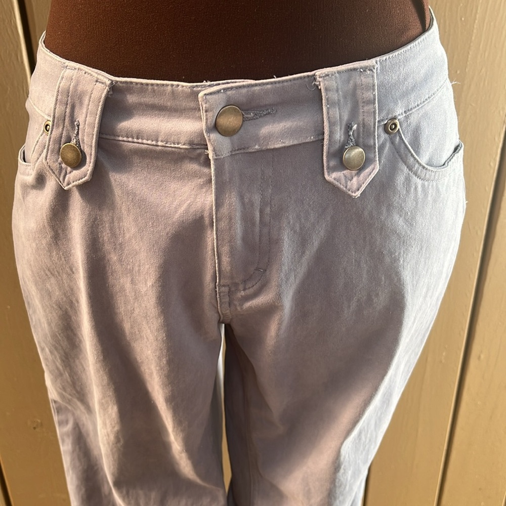 Covington 10 petite stretch blue pants